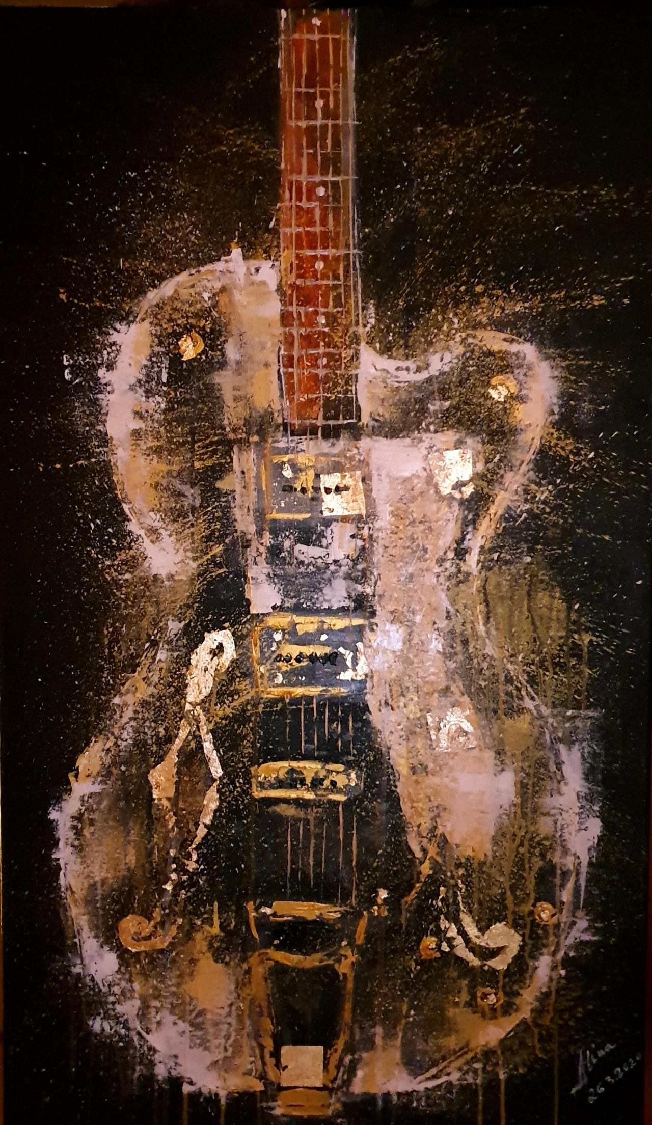 ArteDiAlina.com painting: Music knows no walls